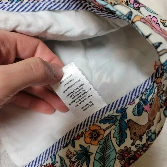 Talbots RELAXED CHINOS - TROPICAL SAFARI Animal Print Size 0 Petite - Picture 4 of 9